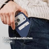 elago Magnetischer Silikon-Kartenhalter für iPhone 17/16/15/14/13/12 Serie – Ansicht 4