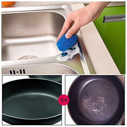 6 pezzi - Magic paglietta antigraffio per