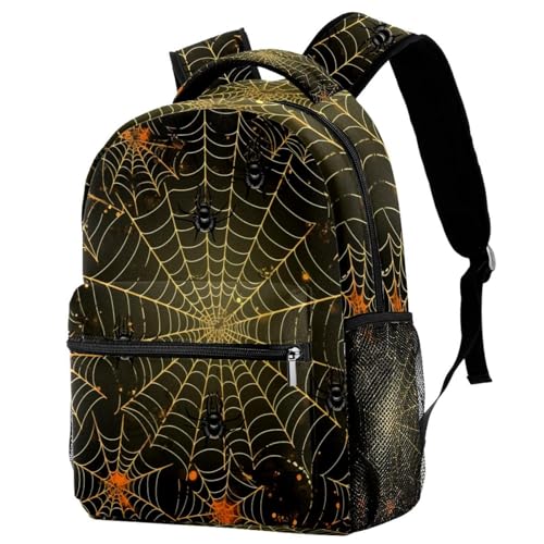 Sac à dos campus motif toile d'araignée pour la rentrée scolaire des ados