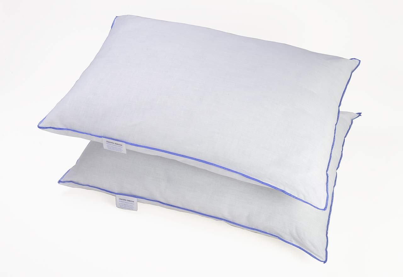 Charlotte Andersen Medium Pillow Pair Medium Support Pillow Pair, Supporting Head Side Back And Neck.
