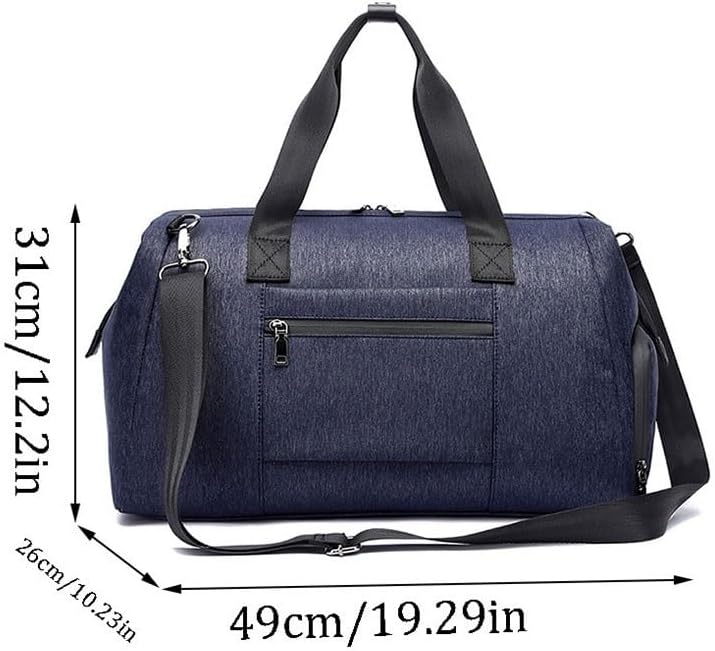 Waterproof Hand-held Shoulder Bag Dry Wet Separation Fitness Luggage With Shoe Compartment