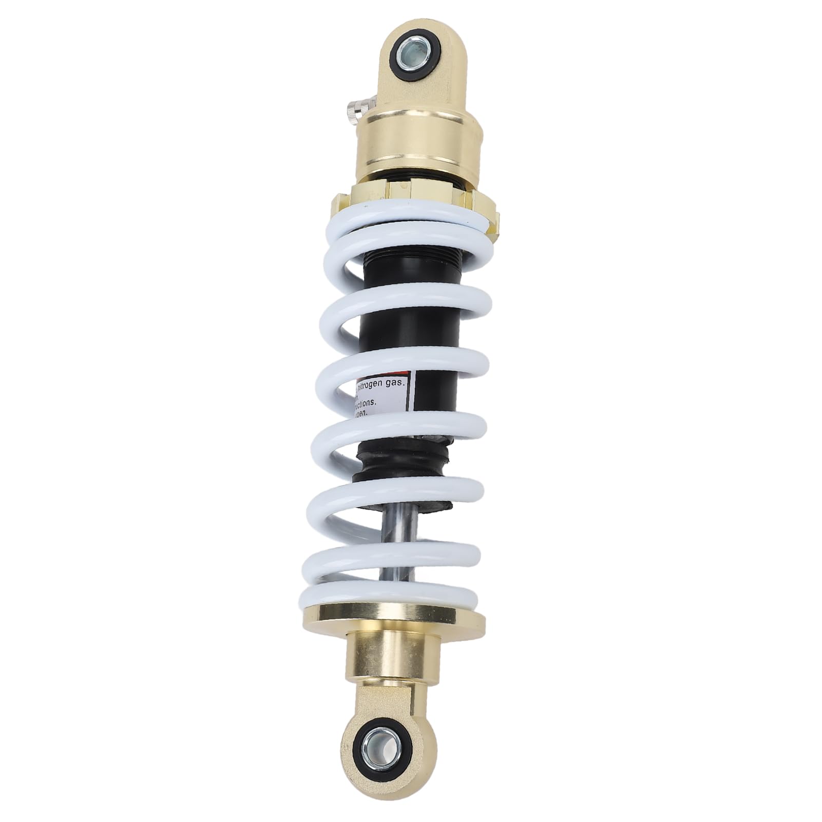 Alomejor Amortiguador Ajustable Resorte de Suspensión Duradero para Motocicletas ATV Distancia del Orificio de 250 Mm Aleación de Aluminio 1 Unidad