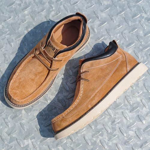 New Men's Chukka boots and Derby Boots, Fashionable and Versatile Men's Casual Boots-botines para hombre3