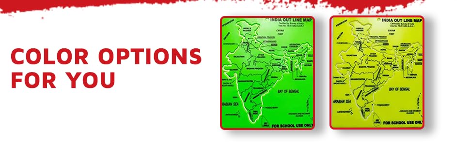 Stencil World Map (22 x 15.5 x 0.5cm) Educational Geography Learning Tool, (World) 4