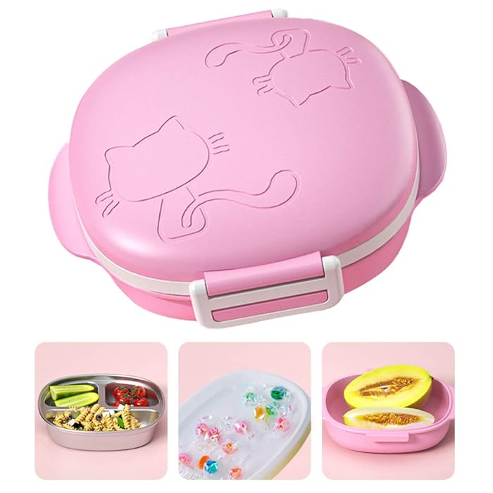 Buy Stainless Steel Bento Box for KidsThermal Leakproof Lunch Box for
