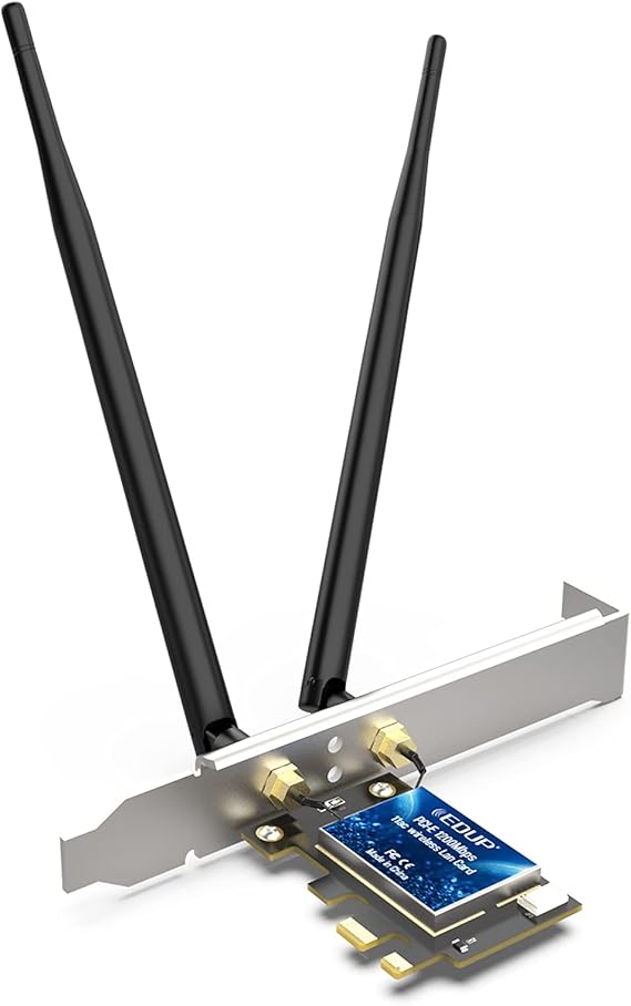 EDUP LOVE PCIE Bluetooth WiFi Card AC1300M Dual Band 2.4G/5.8G PCIE