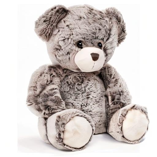 Uni-Toys - Teddybär, superweich (Dunkelbraun) - 24 cm (Höhe) - Plüsch-Bär, Teddy - Plüschtier, Kuscheltier