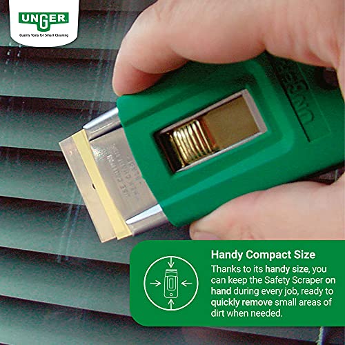 Image of Unger-SR040CT Safety Scrapers , Green, 50 count (Pack of 1)