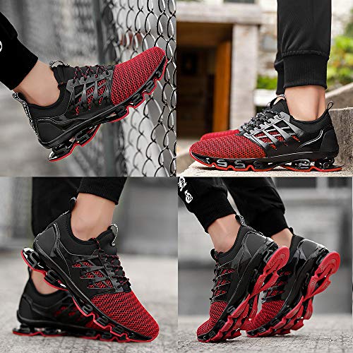 Image of SKDOIUL Sport Running Shoes for Mens Mesh Breathable Trail Runners Fashion Sneakers