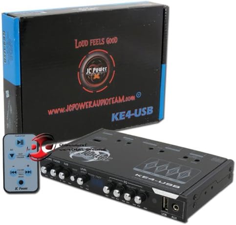 4-band Equalizer & 4 Band EQ Power Bass Maximizer with Remote
