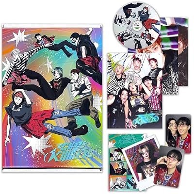 P1Harmony - 1st Album [Killin' It] (Superb Ver.) Out Box + Photo Book + CD-R + Thanks to Postcard + Folded poster + Sticker + Polaroid + Unit Photo Card + Selfie Photo Card + 3 Extra Photocards