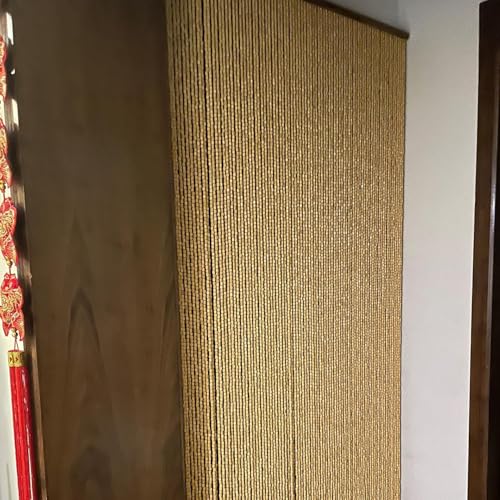 Rideau de perles haut de gamme en bambou naturel pour séparation - 5