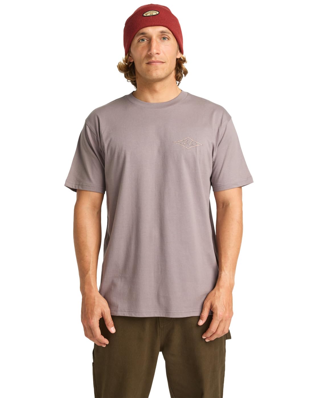 Billabong Short-Sleeved T-Shirt Crayon Wave SS Men's Grey S