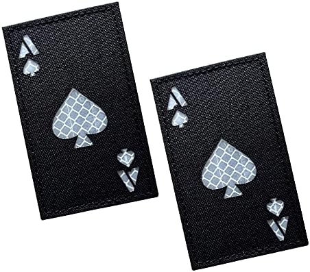 Toppa Morale Ace Of Spades Tactical - Coyote/Nero, Con Chiusura A Gancio - Foto 8