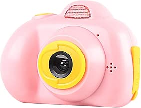 SDRFSWE Children Camera Mini Multi-function Outdoor High-speed Sports Dual-lens Smart Camera Inch High-definition Color Display Creative Children Gift Rechargeable SLR Digital Camera Pink SDRFSWE Children Camera Mini Multi-function Outdoor High-speed Sports Dual-lens Smart Camera Inch High-definition Color Display Creative Children Gift Rechargeable SLR Digital Camera Pink