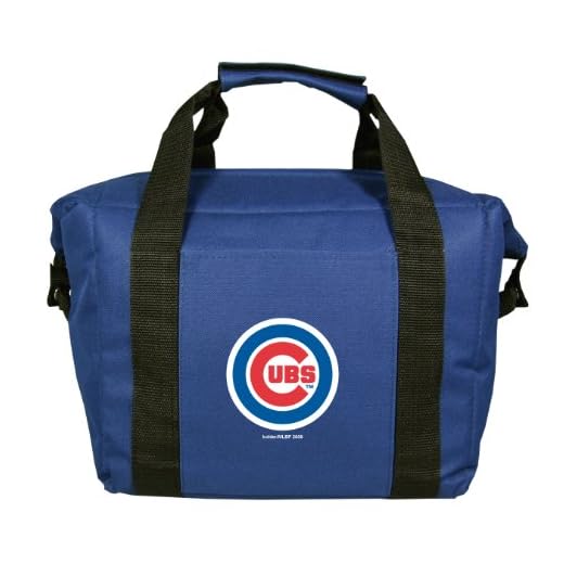 MLB Chicago Cubs Soft Sided 12-Pack Cooler Bag