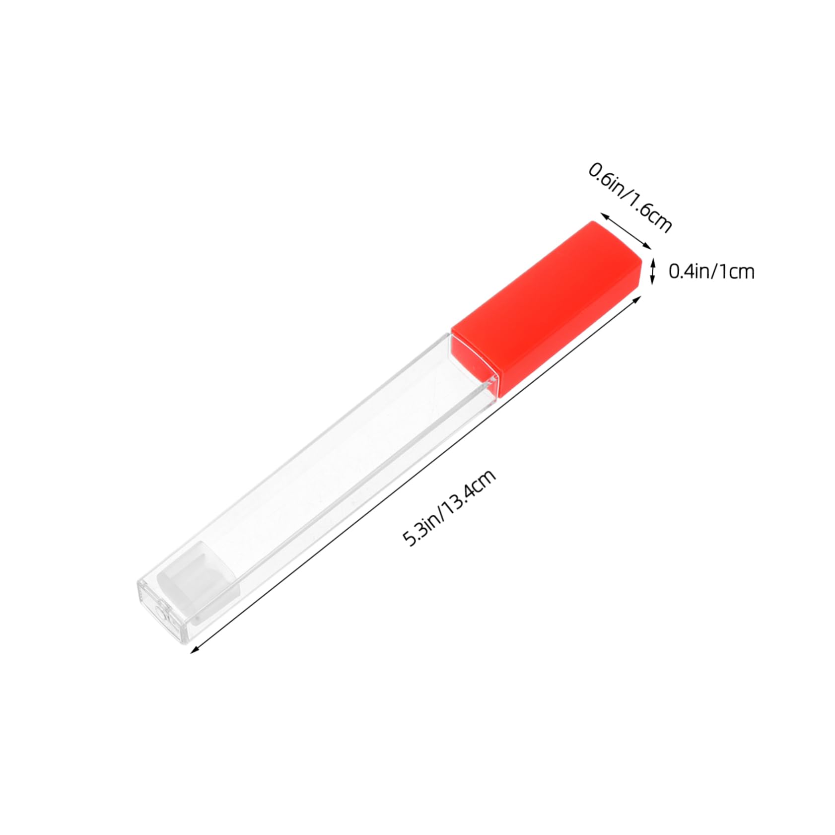 Gogogmee Thermometer Saver Tube Set of 3 Plastic Needle Holder Case View for Medication Organization