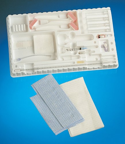 Medline Lumbar Puncture Tray, PH Adult, 20G x 3.5-Inch Spinal Needle, Includes Syringes, Gauze, Manometer, Case of 1 Each