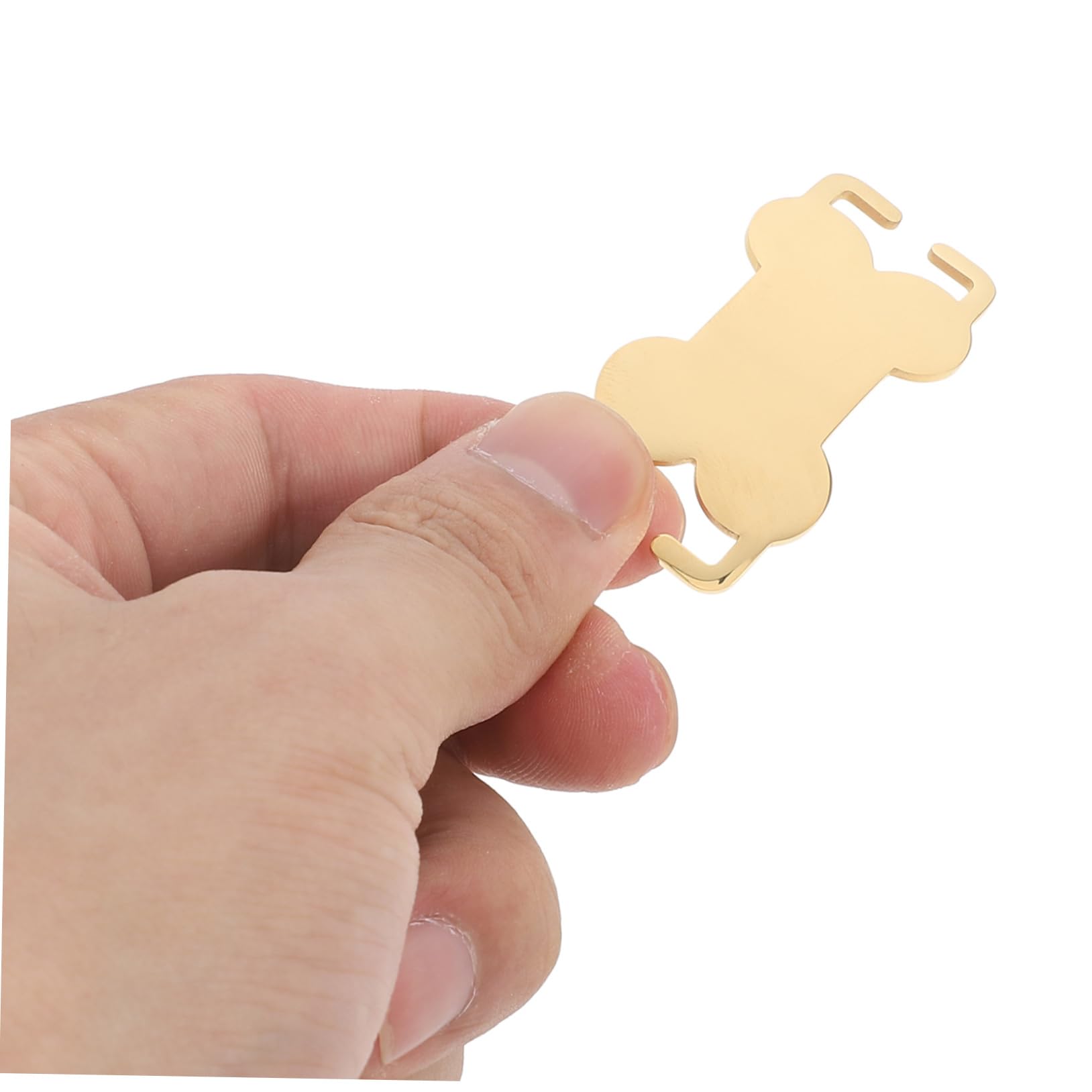 INOOMP 5 Juegos De Etiquetas De Identificación Para Perros De Acero Inoxidable Pequeñas Y Ligeras Para Perros Y Gatos 3 Unidades X 5