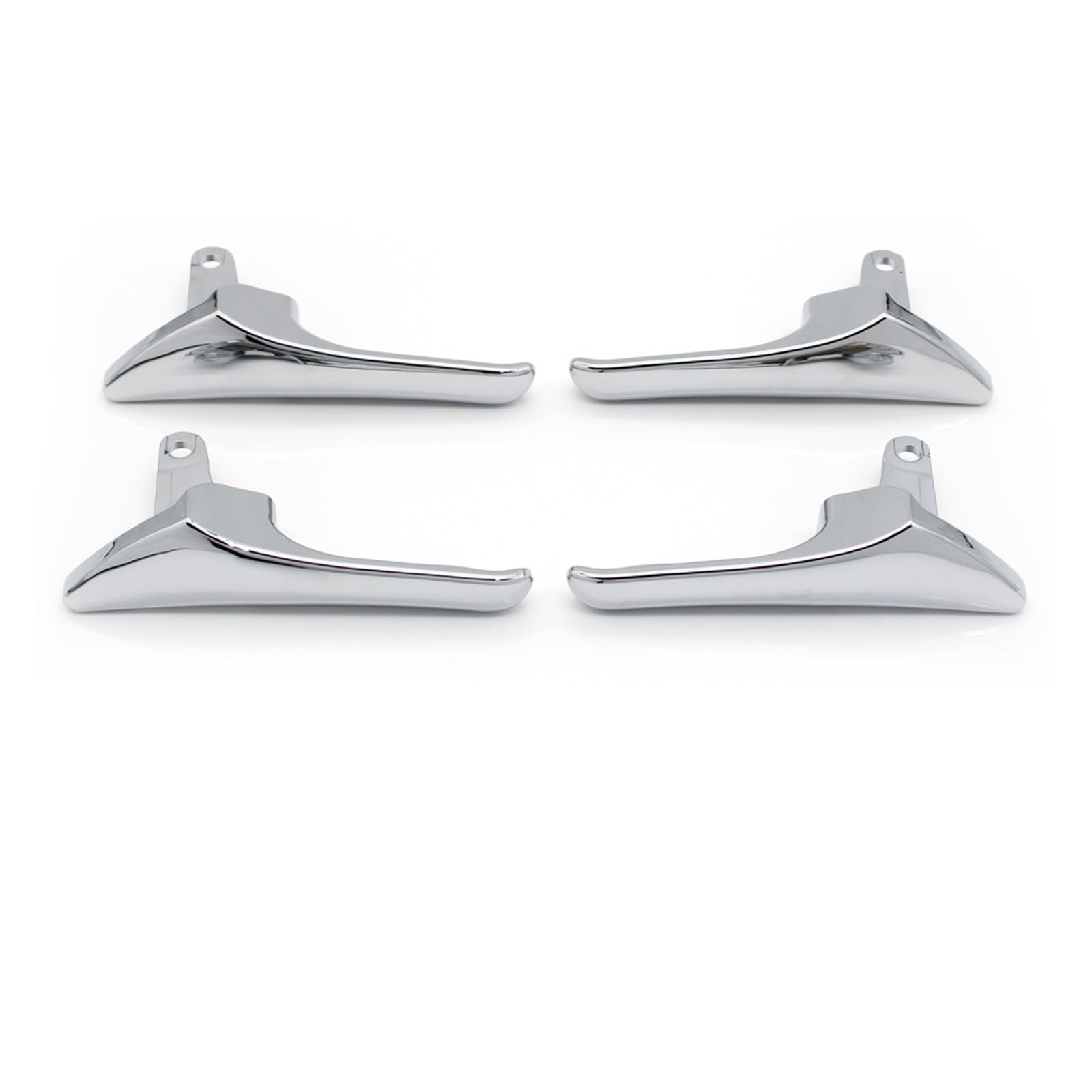 Lsdsaaza 2Left And 2Right Interior Inner Handle Car Left Right Chrome Door Pull Handle For Mercedes For Benz For E Cls Class W211 W219 E320 E500 E63 Amg 2117660124 2117660224(2Left And 2Right)