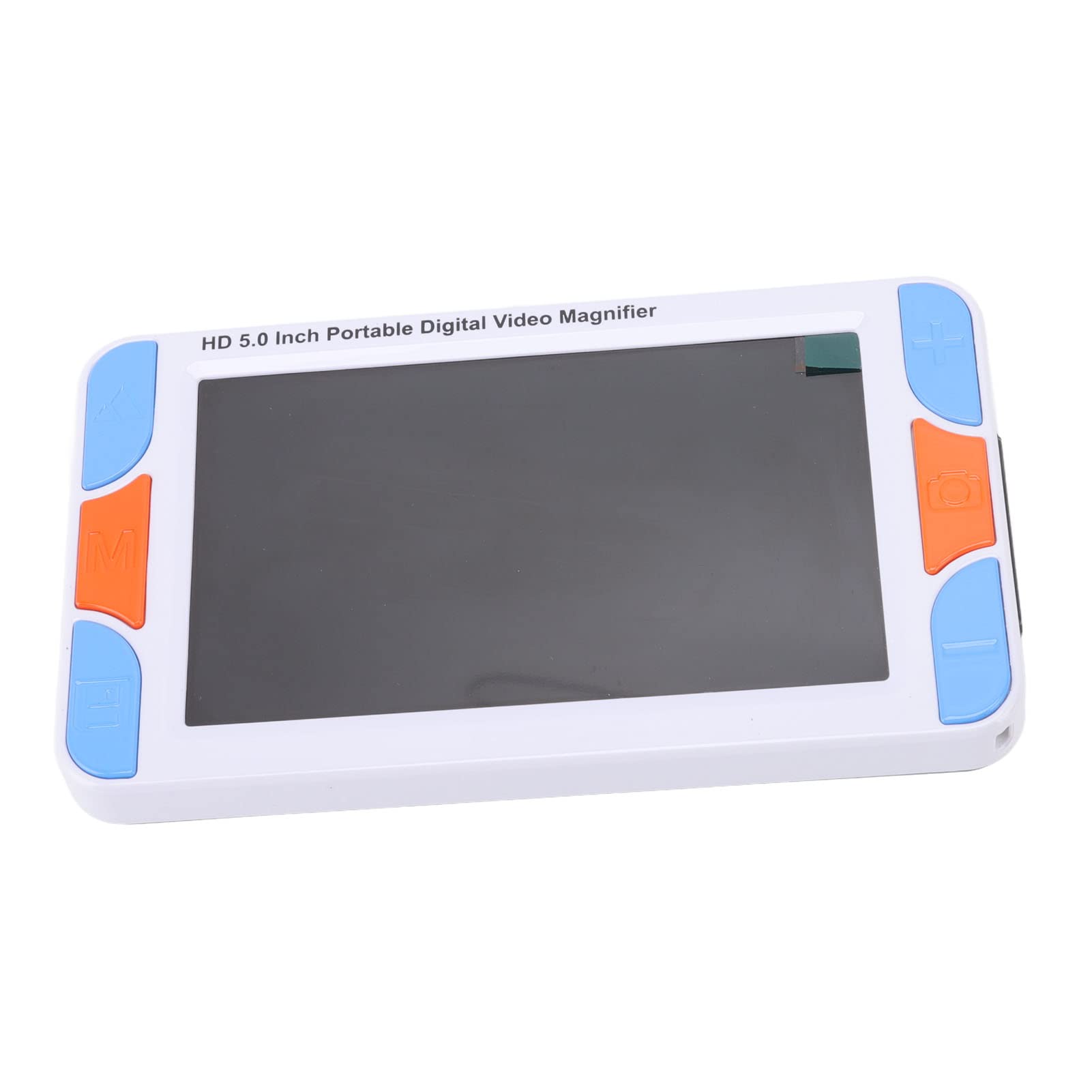 Przenośna Lupa Cyfrowa, 5-calowy Kolorowy LCD 800x480 Przenośna Lupa Cyfrowa od 3X do 48X Elektroniczna Pomoc w Czytaniu, Podwójny Aparat z Blokadą Ekranu Elektroniczna Lupa, 100-240 V(EU)