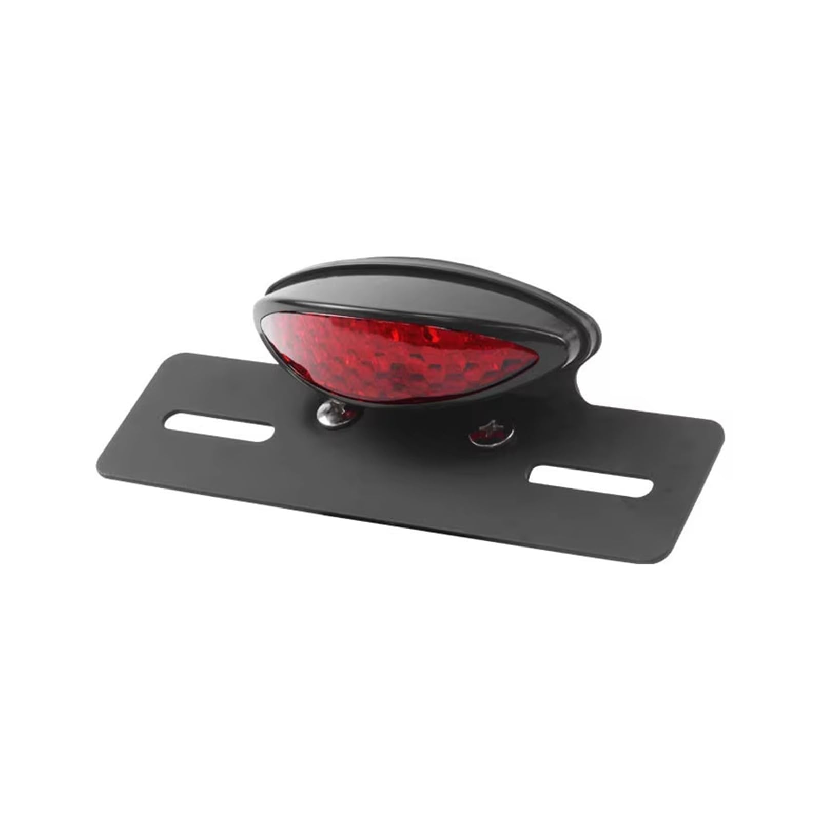 Moto luce freno targa lampada Luce freno universale per fanale posteriore a LED per moto 12V con portatarga Accessori moto