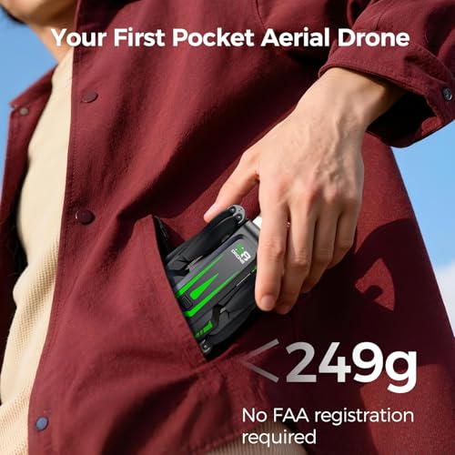 S8 GPS Drones with EIS 4K Camera for Adults Beginner, 5" Screen on Controller,60 Min Flight Time,Brushless Motor,Auto Return,Long Range Transmission,QuickShots,Foldable and Lightweight Quadcopter with Follow Me,Christmas Toy Birthday Gifts,Under 249g - Image 7