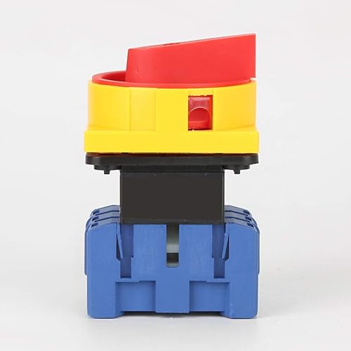 Miniatura 10 de Interruptor selector de cambio universal, interruptor de transferencia de energía, 2 posiciones, motor LW30-25A 380V 25A, generadores de bomba de