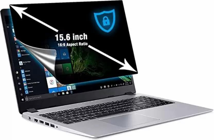 15.6 inch Laptop Screen Guard Compatible with Dell XPS 15 9520 - Anti-Fingerprint Premium Protector