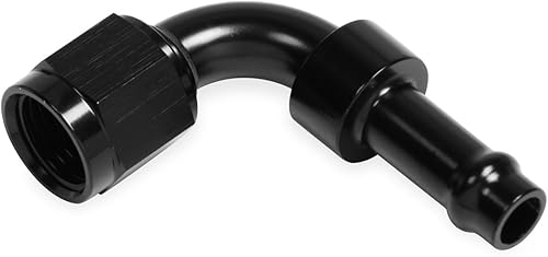 EARL'S PERFORMANCE PLUMBING -6 90 grados a 38 extremo de manguera de protección de vapor