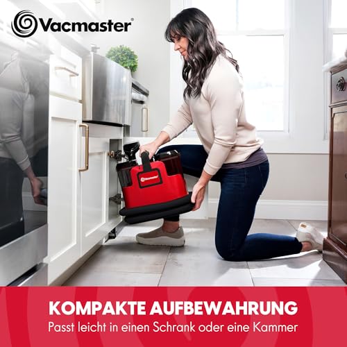 Vacmaster STMEUB01 Polsterreiniger Gerät und Nassauger 400W Waschsauger Teppichreiniger Textilreiniger Waschsauger für Teppich sofa Vorleger, Polster, Treppen und Autos