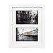 11x14 Picture Frame, Alotpower Wall Photo Frame Made to Display Two 5x7 Loved Pictures Wooden Collage Frame with Glass Front