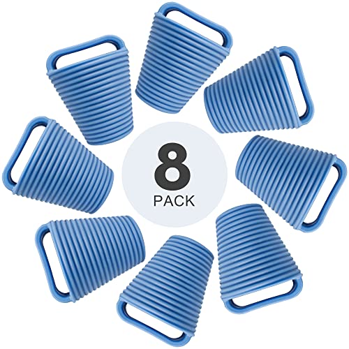 CANALHOUT 8 Pieces Kayak Scupper Plugs Kit TPE Scupper Plugs Drain Holes Stopper Bung with Handle...