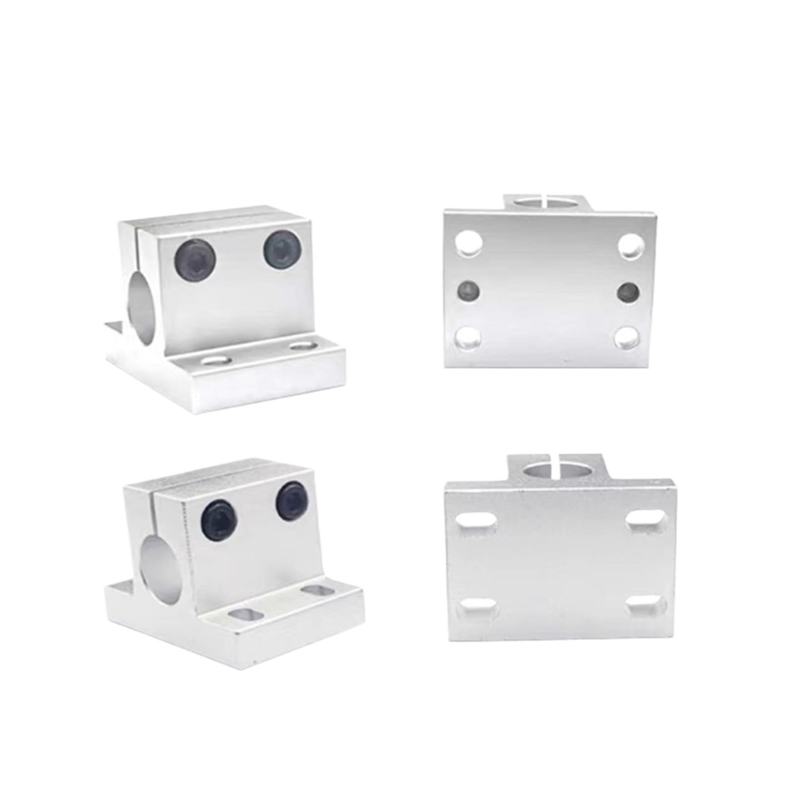 Support d'arbre CLTAM15 pour guidage linéaire d'imprimante 3D et machine CNC