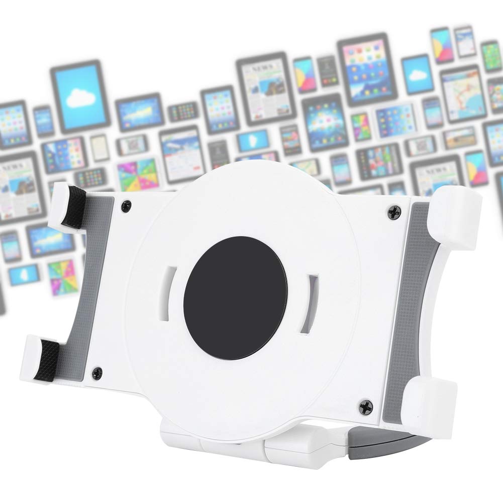 lyrlody Supporto da Tavolo per Tablet Supporto Universale per Tablet in Silicone ABS per Dispositivi da 7 a 10 Pollici con Impugnatura Espandibile con Anello Rotante a 360 Gradi per Uso da Bancone