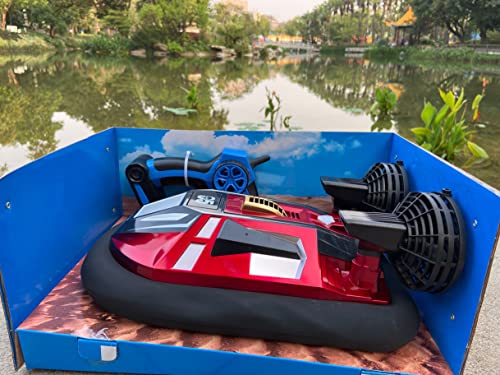 リモコンホバークラフト水陸両用氷高速ホバークラフトシミュレーション高速スピードボート防水電動玩具