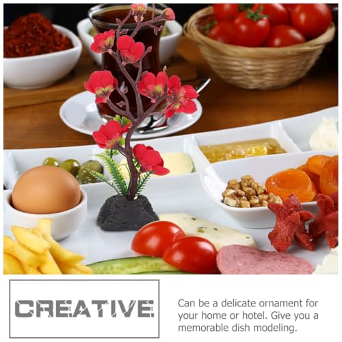 Platos decorativos estilo japonés para sushi, 2 piezas miniatura 4