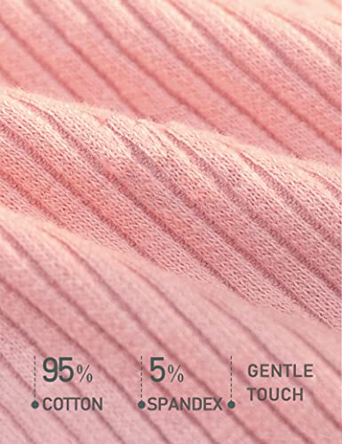 Kiench Teens Thongs Underwear Cotton 6-Pack Big Girls' Low Rise V Waist Hipster Panties4