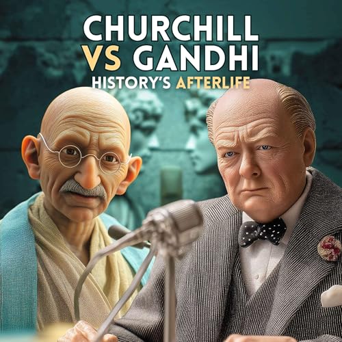 Churchill Meets Gandhi
