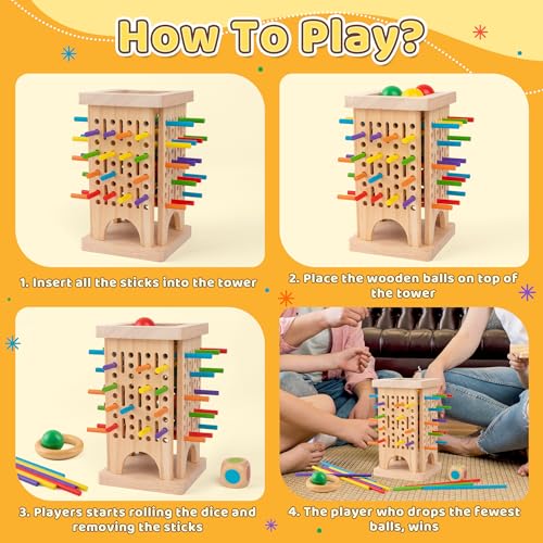Juego Montessori de Madera para Niños 3-6 Años miniatura 3