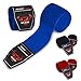 BEAST RAGE Bendaggi Boxe Fasce Elasticizzate Kick Boxing pugni Muay Thai MMA di Arti Marziali interiori Hand Wraps Nero Rosso Blu Bende Boxe