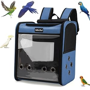 SOLAPOLLO Atmungsaktiver Haustier-Transport-Rucksack, leicht, tragbar, wasserdicht, mit breiter Sicht und Schatten zum Wandern, Blau