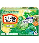 Amazon | ONPO(温泡) こだわりゆず 4種 [4種x5錠 20錠入り] 入浴剤