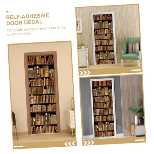 Autocollants pour portes pour masquer les défauts et décorer votre chambre - 4