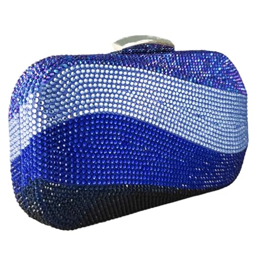Image of Boutique De FGG Mini Rhinestone Clutch Purses for Women Formal, Luxury Crystal Clutch Evening Handbags, Party Dinner Purse