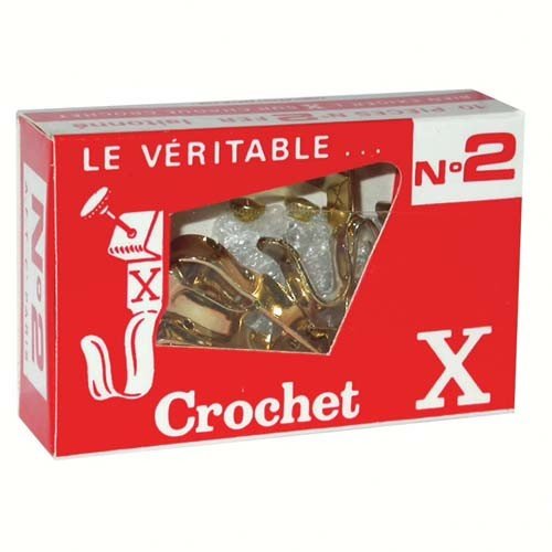 Crochet n°4 - lot de 10 + épingles Cover
