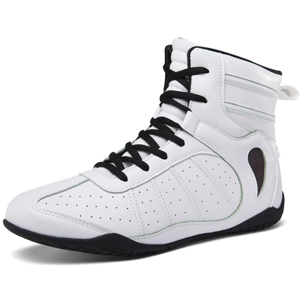 Scarpe da Boxe da Uomo Scarpe da Wrestling PRO Stivali da Boxe da Allenamento Fitness da Donna