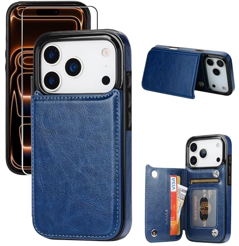 Étui iPhone 17 Pro anti-piratage RFID protégeant l'écran et vos cartes bancaires