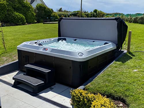 CANADIAN SPA CO. Universaltreppe für Hot Tub, 2 Stufen, 40 x 72 x 52 cm, Einstiegshilfe Pool, rutschfest und tragbar, Hot Tub Zubehör