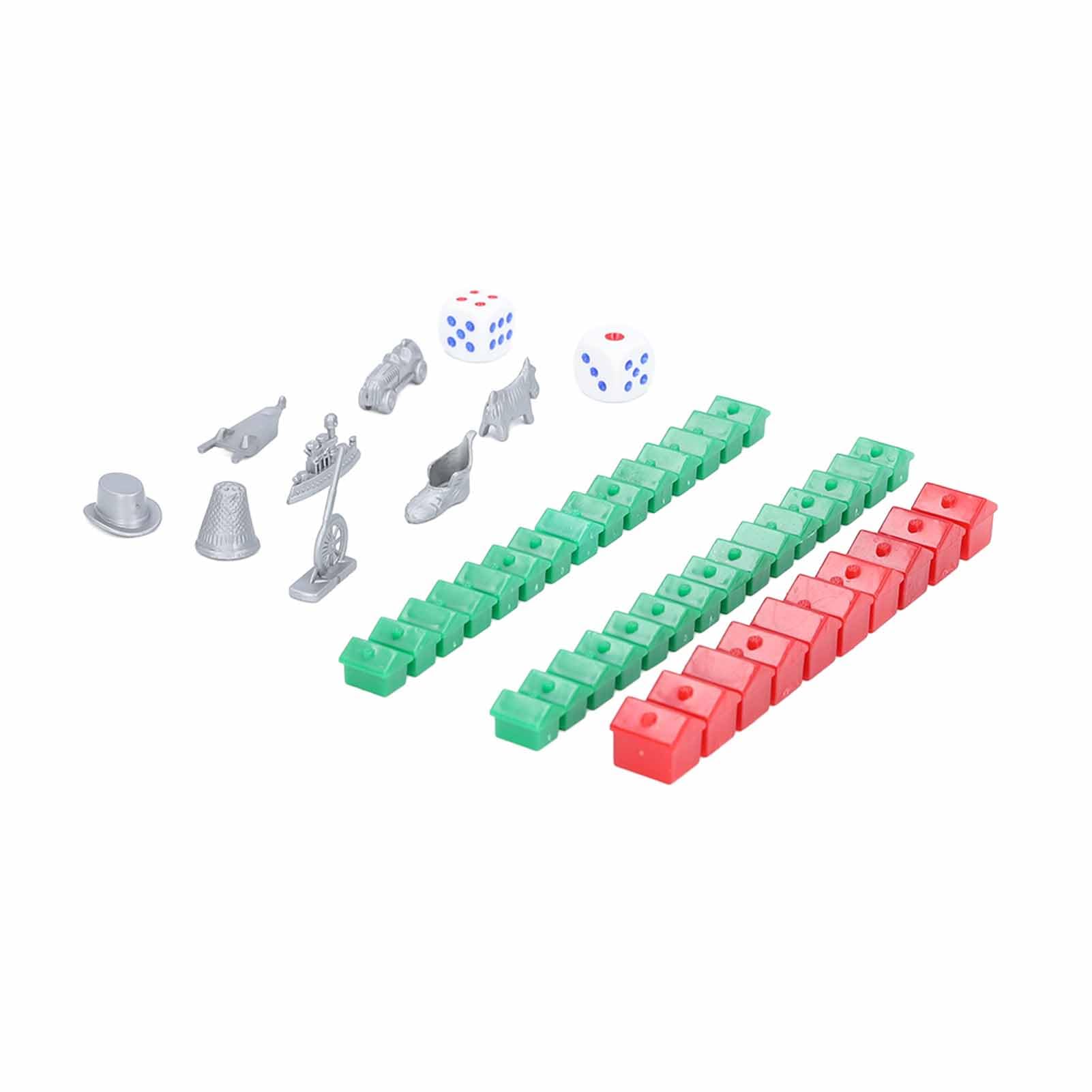 Plastic Hotel Houses G Replacement Pieces Set for Board G Plement Accessory Including Board G Pieces Hotel G Plement Hotel G Piece Plement Hotel G Piece Set - Image 3